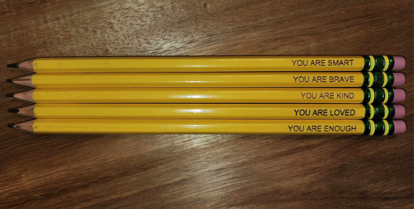 Custom Engraved Pencils