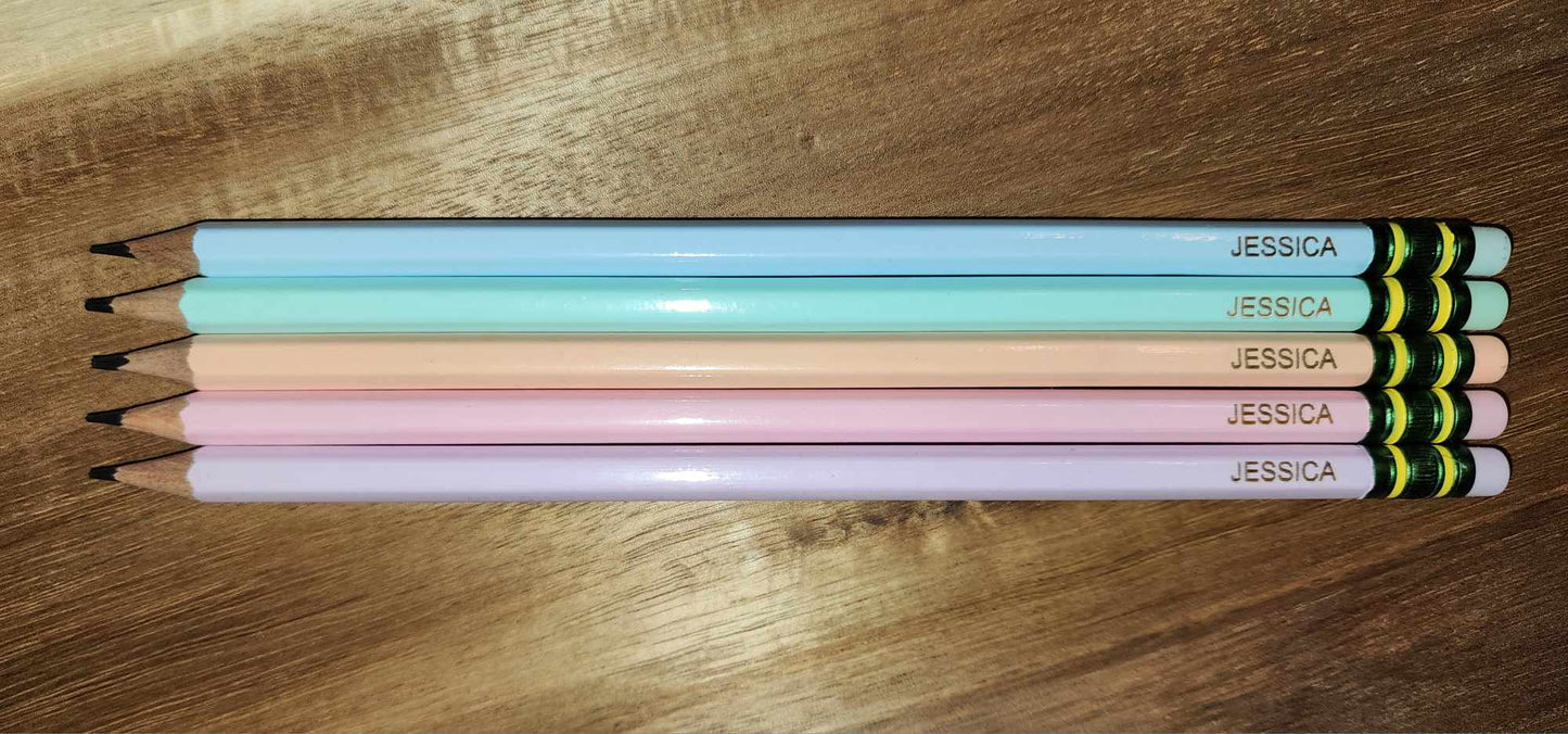Custom Engraved Pencils