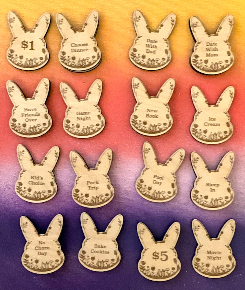 Easter tokens