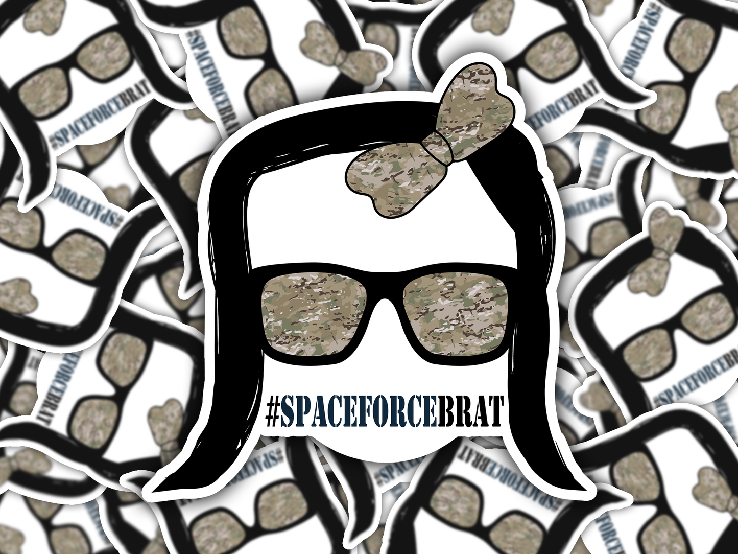 Military Brat Stickers