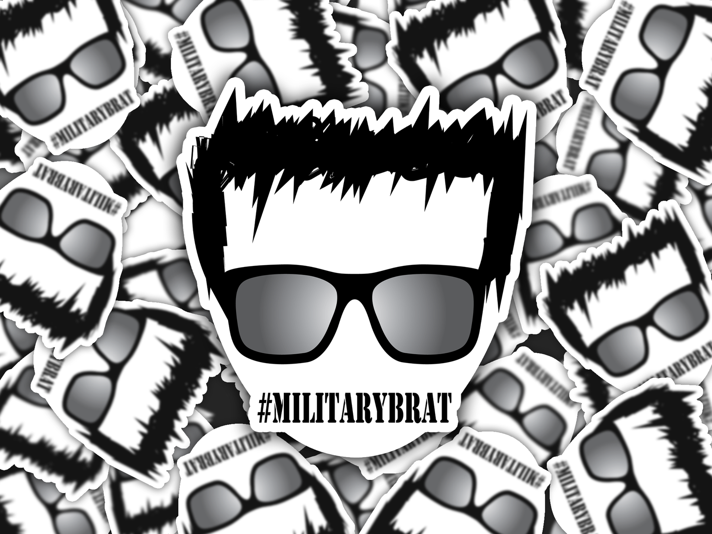 Military Brat Stickers