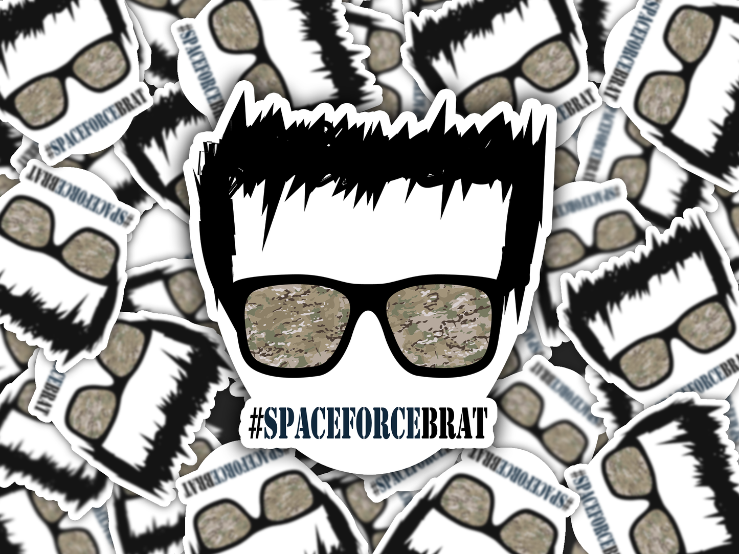 Military Brat Stickers