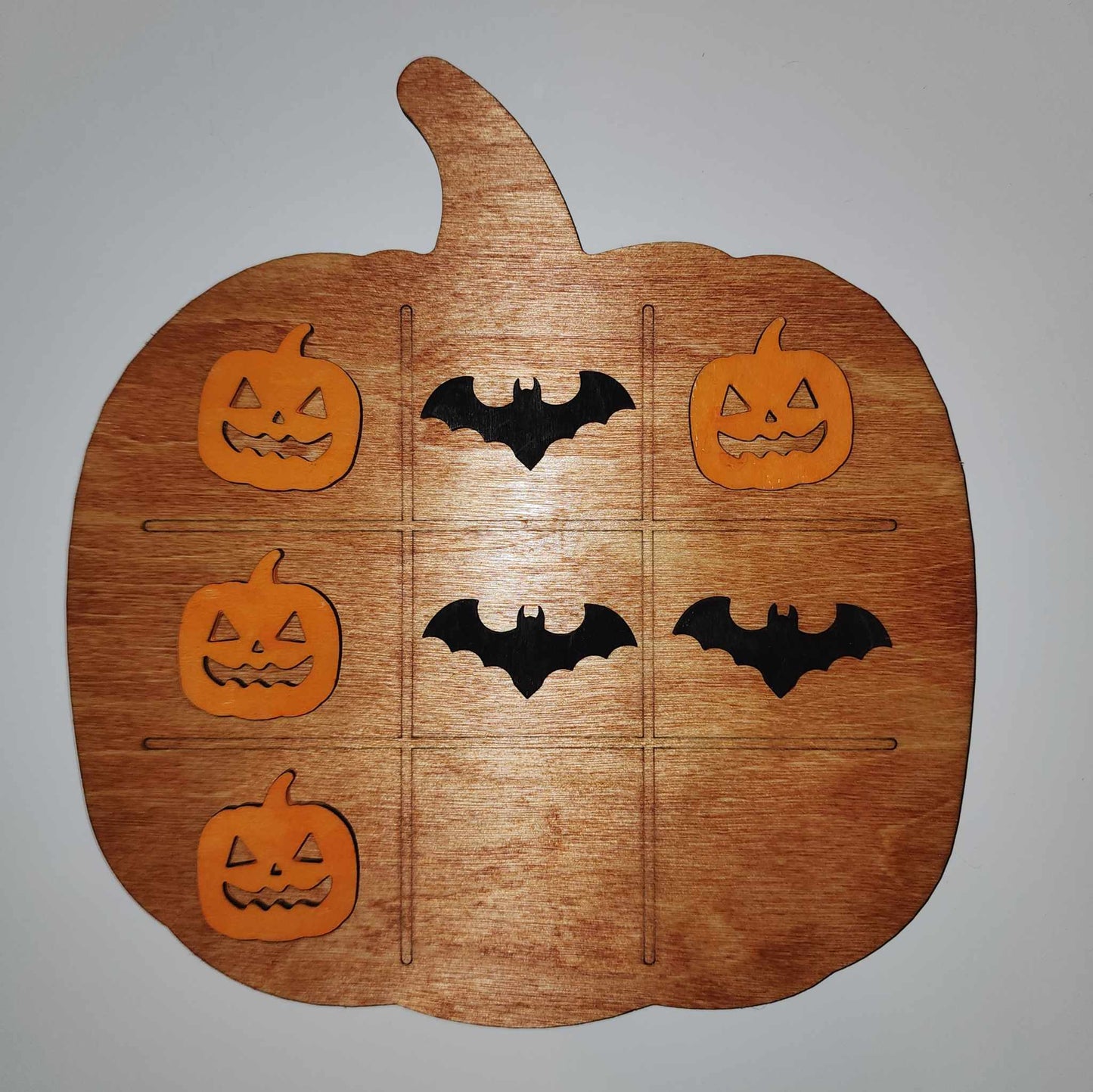 Pumpkin Tic-Tac-Toe Set