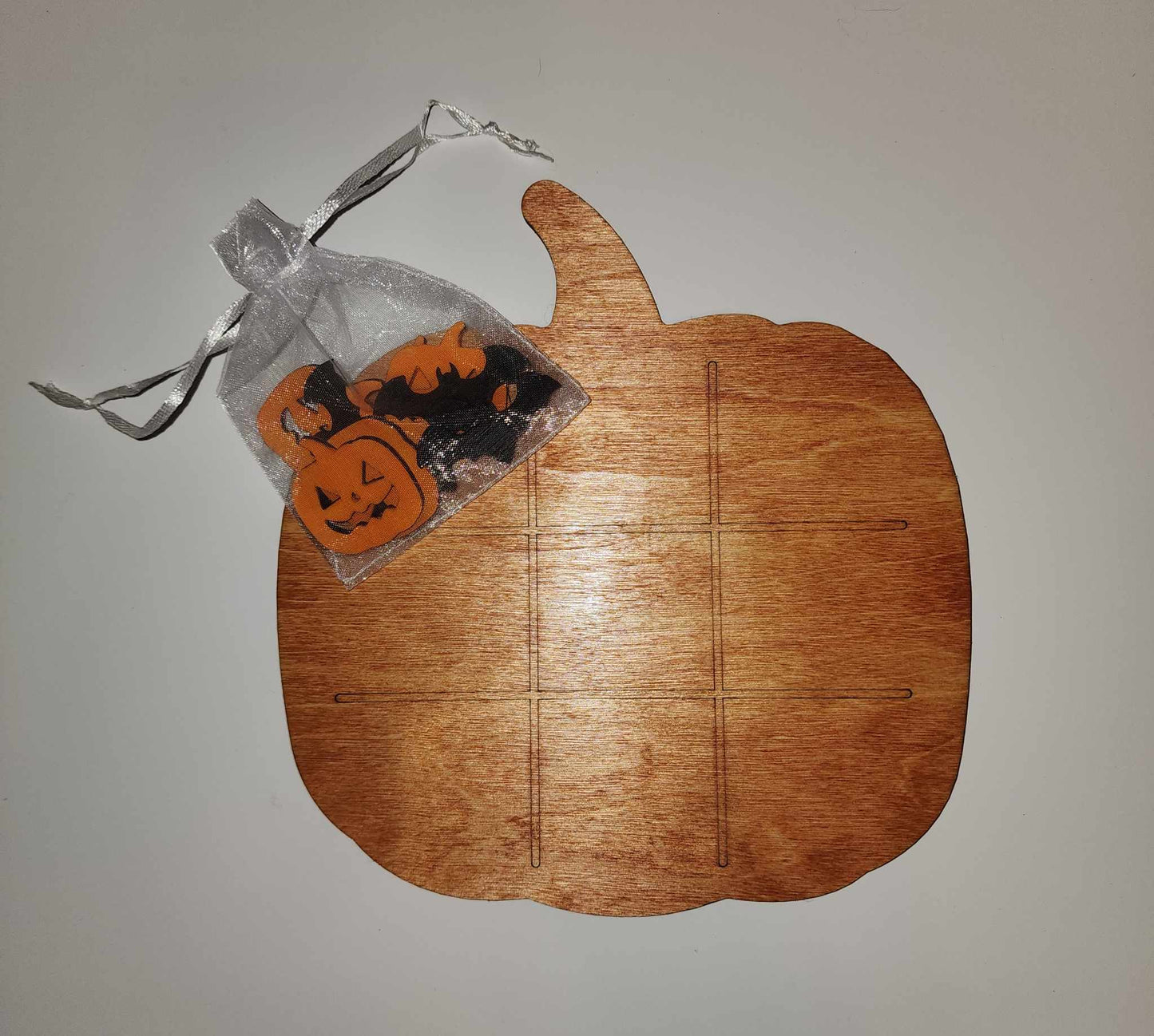 Pumpkin Tic-Tac-Toe Set