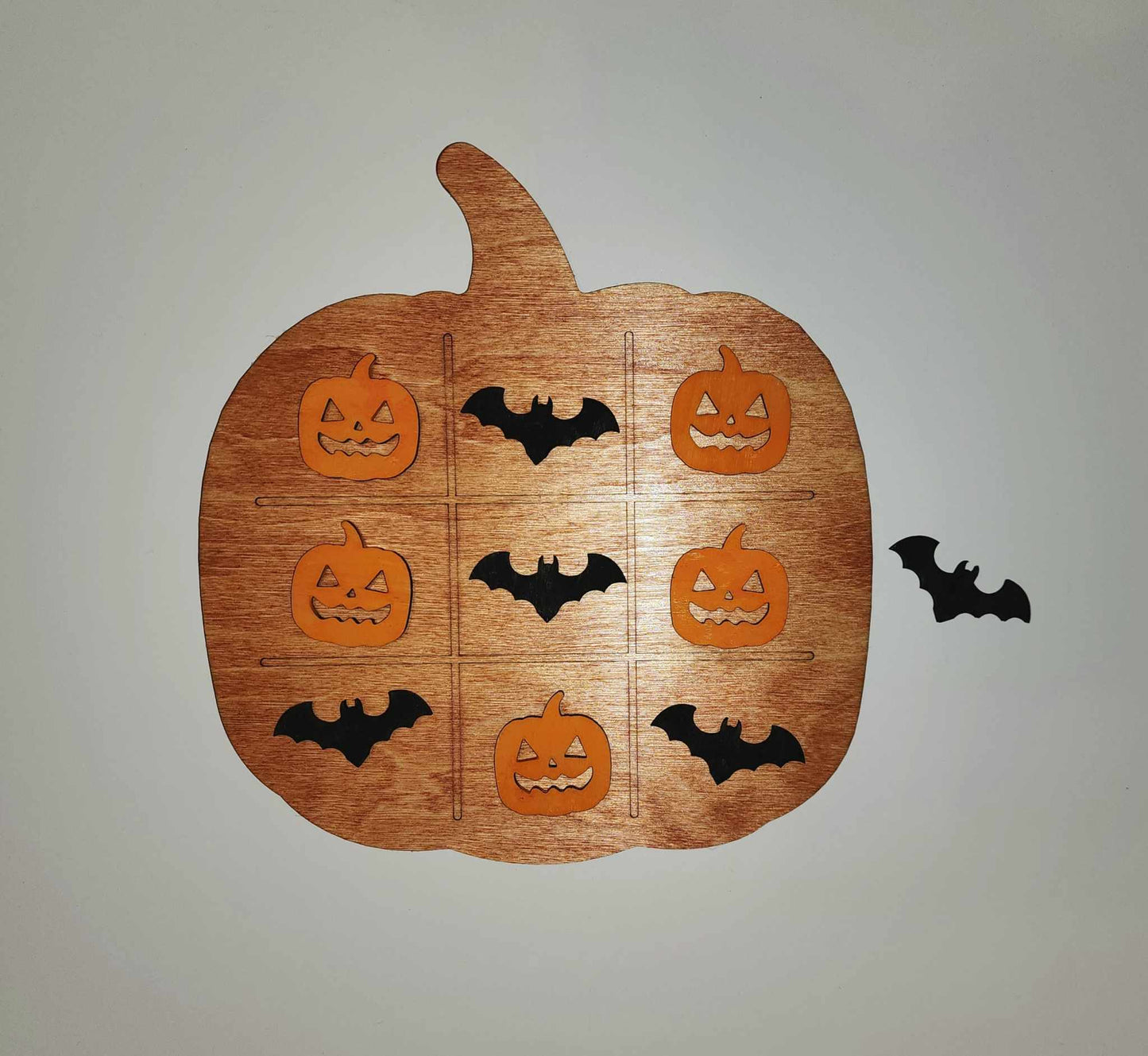 Pumpkin Tic-Tac-Toe Set