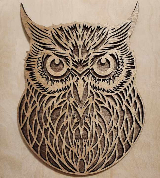 Wooden Owl