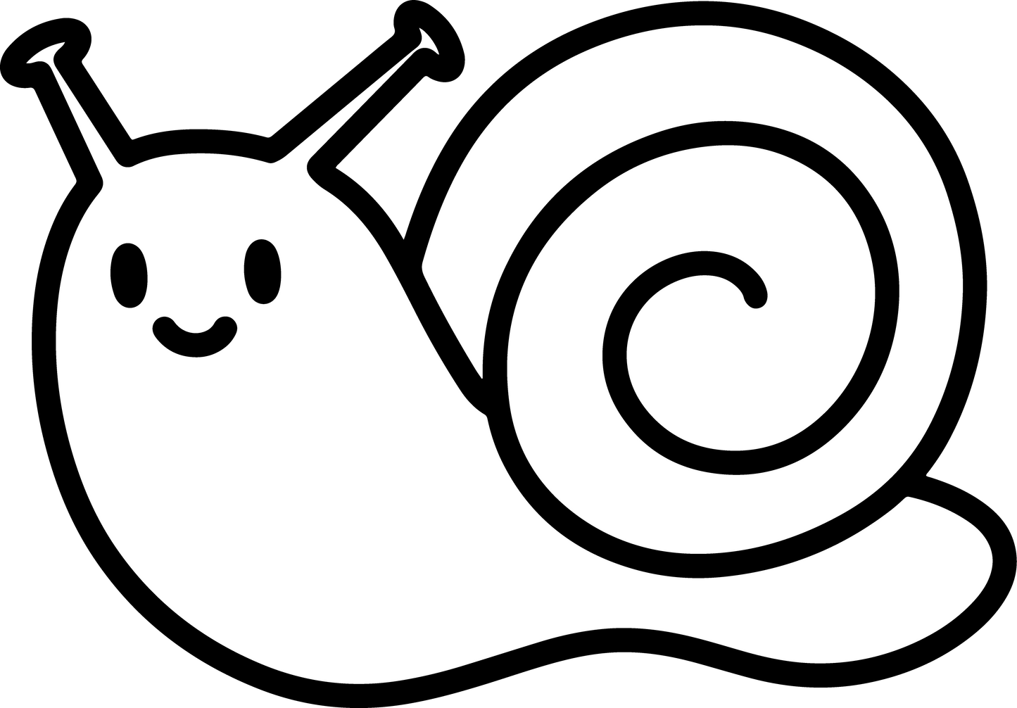 Color-Your-Own Snail