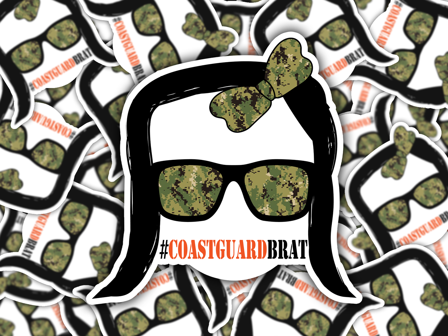 Military Brat Stickers