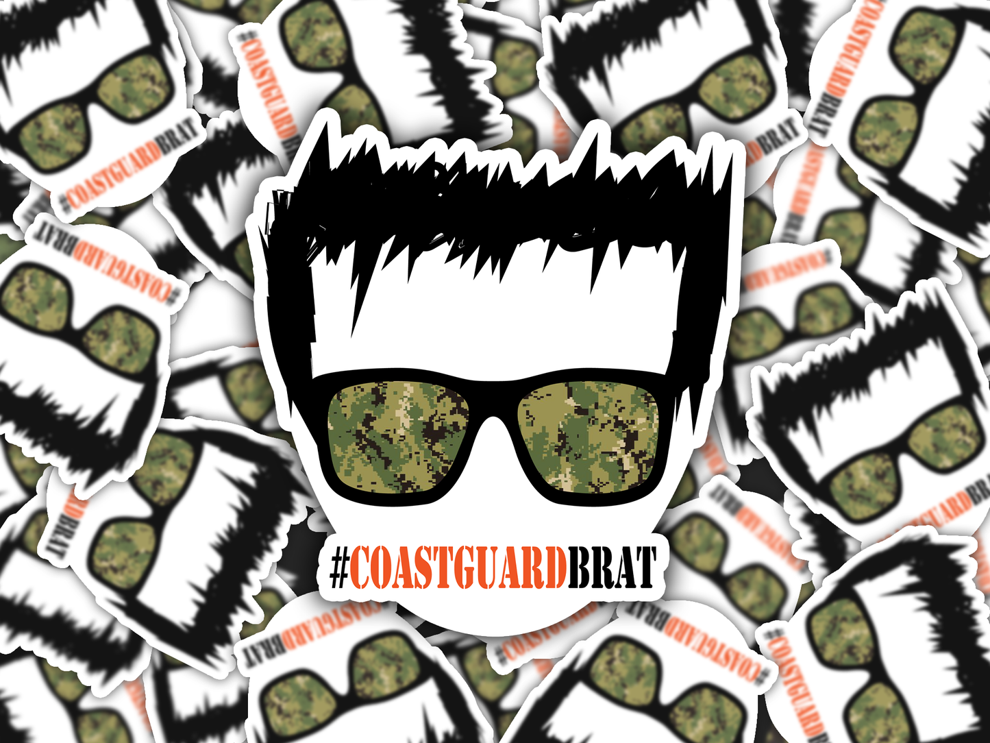 Military Brat Stickers