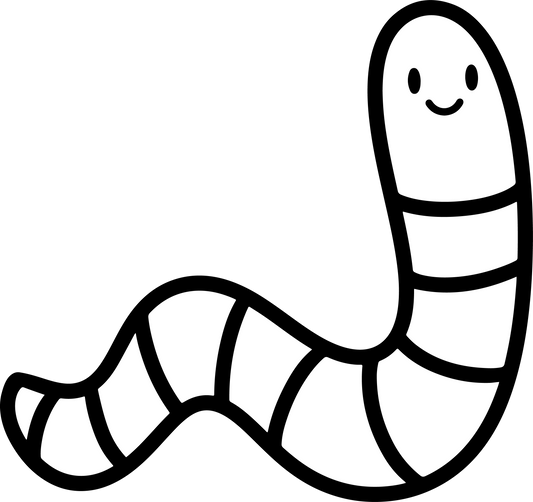 Color-Your-Own Worm